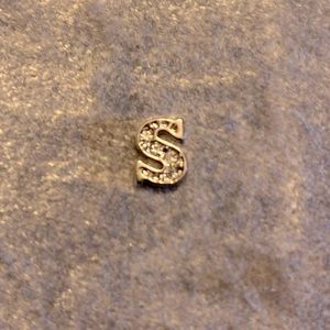 Authentic New Origami Owl “S” Initial Charm
